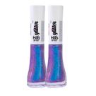 Kit 2 Esmalte Hits 5Free Glitter Cor Diamante Violeta 8ml Kit 2 Esmalte Hits 5Free Glitter Cor Diamante Violeta 8ml