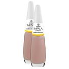 Kit 2 Esmalte Impala Cor Nude Clássico com 7,5ml