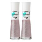 Kit 2 Esmalte Marchetti Coleção Gliterinada Encantada 297 com 8ml