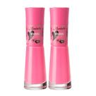 Kit 2 Esmalte Marchetti Cremoso Cor Desgruda, Chiclete 306 com 8ml