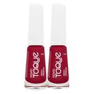 Kit 2 Esmalte Novo Toque Ameixa Cremoso 8ml