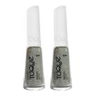 Kit 2 Esmalte Novo Toque Glitter Cor Energia 8ml Kit 2 Esmalte Novo Toque Glitter Cor Energia 8ml