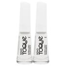 Kit 2 Esmalte Novo Toque Nuvem Classic Transparente 8ml