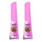 Kit 2 Esmalte Novo Toque Raízes Cintilante Cor Vozes da Terra 8ml