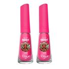 Kit 2 Esmalte Novo Toque Raízes Cremoso Cor Cunhã 8ml