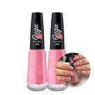 Kit 2 Esmalte para Unhas Perolado Cor Ela Rosa Claro 514 8ml Guga Kit 2 Esmalte para Unhas Perolado Cor Ela Rosa Claro 514 8ml Guga