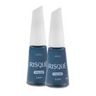 Kit 2 Esmalte Risqué Cor Amar Cremoso 8ml Kit 2 Esmalte Risqué Cor Amar Cremoso 8ml