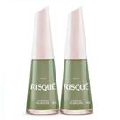 Kit 2 Esmalte Risqué Cremoso Guerreira do Arco-íris 8ml Kit 2 Esmalte Risqué Cremoso Guerreira do Arco-íris 8ml