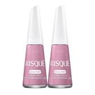 Kit 2 Esmalte Risqué Nova Cor Cremoso Cor Clima Tenso Entre Rosas 8ml Kit 2 Esmalte Risqué Nova Cor Cremoso Cor Clima Tenso Entre Rosas 8ml