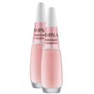 Kit 2 Esmalte Transparente Impala a Cor da Sua Moda Leve e Suave