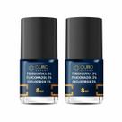 Kit 2 Esmaltes Para Micose Unha Fungo Fluconazol 2 Ciclopirox Olamina 2 Terbinafina 2 Esmalte De Unhas Incolor Fungos 8ml Esmalte Para Micose Na Unha
