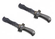 Kit 2 Espada de Combate Pirata Brinquedo Warrior JR0345