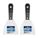 Kit 2 Espatula 10cm Cabo Plastico Atlas Profissional Pintura
