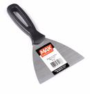 KIT 2 ESPATULA DE AÇO CABO PLASTICO 6 cm - Aço temperado