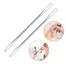 Kit 2 Espátula Para Mistura Aplicação De Maquiagem Aço Inox Resistente Kit 2 Espátula Para Mistura Aplicação De Maquiagem Aço Inox Resistente