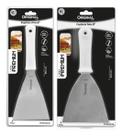 Kit 2 Espátulas Inox Lanche Reta Chapeiro E Cozinha