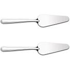 Kit 2 Espátulas para Cortar Bolo Pá Cortador de Fatia Pizza Inox Taumer Kit 2 Espátulas para Cortar Bolo Pá Cortador de Fatia Pizza Inox Taumer