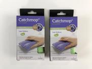 Kit 2 Esponjas Microfibra Limpeza Lava Carros Super Multiuso Catchmop Verde