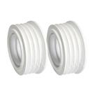 Kit 2 Espudes de Borracha para Vaso Sanitário 40mm Krona Kit 2 Espudes de Borracha para Vaso Sanitário 40mm Krona