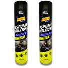 Kit 2 Espuma Magica Multiuso Limpa Banco Carro Sofá Tenis Couro Colchão Tapete Carpete Estofado Moto Kit 2 Espuma Magica Multiuso Limpa Banco Carro Sofá Tenis Couro Colchão Tapete Carpete Estofado Moto
