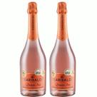 Kit 2 Espumante Garibaldi Prosecco Rosé 750ml Serra Gaúcha
