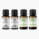 Kit 2 Essência Pistache + 2 Chá Branco 10ml