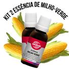 Kit 2 Essências De Milho-Verde Para Bolos e Salgados