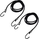 Kit 2 Extensor Corda Elástico 2,0M Gancho de Ferro Amarrar Carga Bagageiro Moto Lona Camping Kit 2 Extensor Corda Elástico 2,0M Gancho de Ferro Amarrar Carga Bagageiro Moto Lona Camping