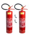 Kit 2 Extintores Abc 6kg Com Suporte Val. 5 Anos Kit 2 Extintores Abc 6kg Com Suporte Val. 5 Anos