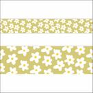 Kit 2 Faixa Adesiva Decorativa Border Floral Aquarela Ramos Kit 2 Faixa Adesiva Decorativa Border Floral Aquarela Ramos