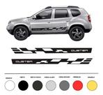 Kit 2 Faixas Adesivas Laterais Compatível Renault Duster