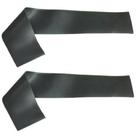 Kit 2 Faixas Elásticas Mini Band Extra Forte Preta Bodyflex