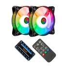 Kit 2 Fans TGT Humber ARGB 2x120mm Com Controladora Preto - TGT-HR2-BK01