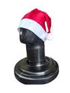 Kit 2 Fantasia Gorro de Papai noel de Cetim com Pom pom Kit 2 Fantasia Gorro de Papai noel de Cetim com Pom pom