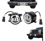 Kit 2 Farol De Milha Auxiliar Led De 4 Polegadas E 30w