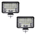 Kit 2 Farol Milha Auxiliar 48led 144w 9v36v Off Road 6500k Kit 2 Farol Milha Auxiliar 48led 144w 9v36v Off Road 6500k