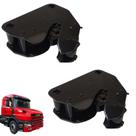Kit 2 fechadura capô caminhao scania t bicudo serie 4 98à08