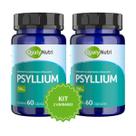 Kit 2 Fibras Naturais Psyllium QualyNutri 60 Caps Suplemento Alimentar de Origem Vegetal com Vitaminas B6 e B12 Combo 120 Cápsulas Kit 2 Fibras Naturais Psyllium QualyNutri 60 Caps Suplemento Alimentar de Origem Vegetal com Vitaminas B6 e B12 Combo 120 Cápsulas