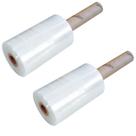 Kit 2 filme stretch plastico empacotamento manual 150mm x 300m vonder