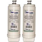 Kit 2 Filtro Refil Compatível Torneira Docol Vitalis Purificador