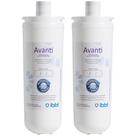 Kit 2 Filtro Refil IBBL Avanti natural mini para Purificador de Água Avanti MIO e Vivax Original