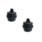 Kit 2 Filtros de Ar em Nylon 3/8 com Elemento Filtrante para Compressor
