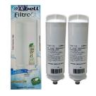 Kit 2 Filtros Refil Purificador De Água Libell AcquaFit Hermético/Eletrônico E LN100 Original