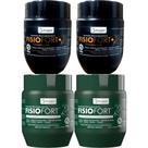 Kit 2 FisioFort Premium 240g + 2 Pomada FisioFort 240g