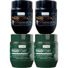 Kit 2 FisioFort Premium 240g + 2 Pomada FisioFort 240g