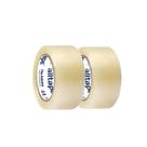 Kit 2 Fita Adesiva Durex Larga Transparente 100 metros x45mm