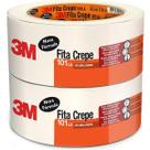 Kit 2 Fita Crepe 48MM X 50M 3M 101LA Kit 2 Fita Crepe 48MM X 50M 3M 101LA