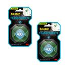 Kit 2 fita dupla face 3m Scotch 12mm x 2 metros transparente casa comercio 400g HB004419873