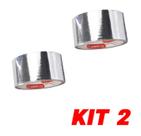 Kit 2 Fita Metalizada Ar Condicionado Manta Térmica 48mmx40m