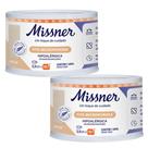 Kit 2 Fita Microporosa Bege 2,5cm X 10m - Missner